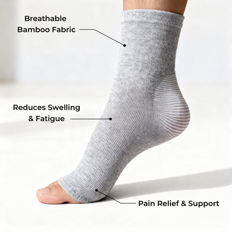 Bamboo Compression Footsleeves